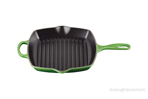 Le Creuset Griddle Pan Signature Bamboo 26 x cm enamelled non stick coating 24147318033