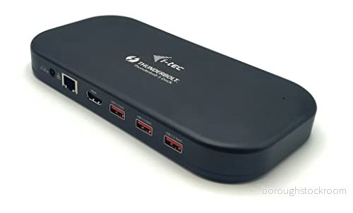 i tec Thunderbolt 3 USB C 2 x 4K dockningsstation med strömförsörjning 1 3, HDMI, A 3.2 Gen1, Gen2, GLAN, SD, MicroSD, Audio/Mic 8595611705748