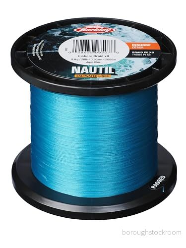 Berkley Nautil Inshore Braid AquaBlue 2000 m flätlina 0,14 mm 28632985052