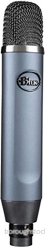 Blue Ember XLR kondensatormikrofon för inspelning och streaming, anpassad kardoidkapsel mikrofonstativfäste Grå 5099206084131