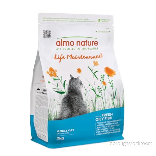 Almo Nature Holistic Maintenance, Kroketter för vuxna katter med färsk blå fisk 2 kg påse 8001154121339