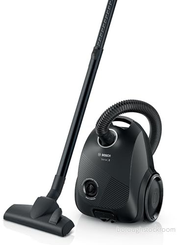 Bosch Serie 2 5948913, släde dammsugare med påse, svart, 3600 W, 3,5 liter, 80 decibel 4242005310944