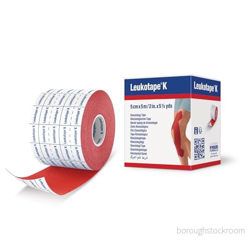 Leukotape K 5cm x 5m Röd 1 st 4042809203332
