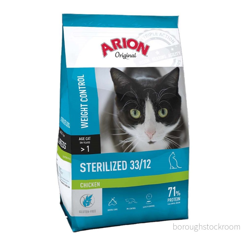 ARION Cat Food Original Sterilized Chicken 2 kg 5414970058643