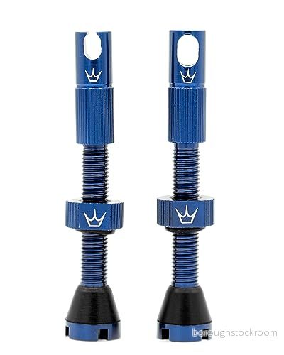 Peaty's X Chris King MK2 slanglösa ventiler Presta integrerade ekernyckel och ventilkärnborttagningskåpor, mountainbike, väg gruscykeldäck, infogningskompatibel, 7075 aluminium 42 mm, 5060541582385