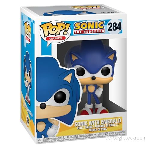 Funko POP! Jeux: Sonic avec émeraude 889698201476