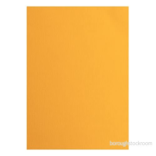 Vaessen Creative 2928 008A4 Florens cardstock papper, orange, 216 gram/m², DIN A4, 10 stycken, konsistens, för scrapbooking, korttillverkning, stansning och andra papperslådor 8716052221646