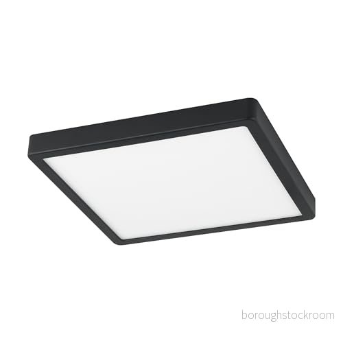 EGLO Fueva-Z Taklampa - Svart 28x28 cm IP44 9002759988548