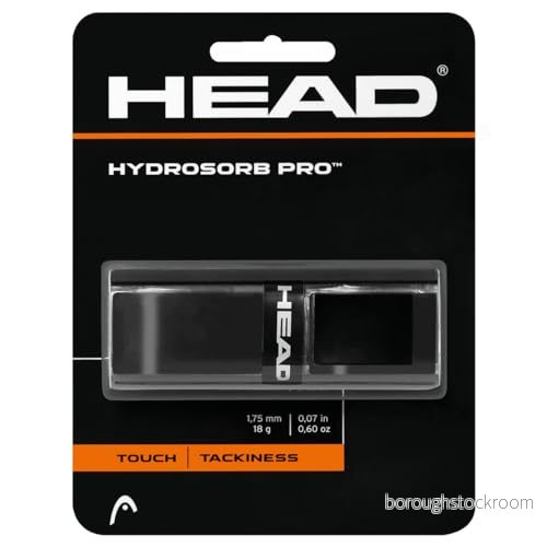 Head Hydrosorb Pro Grip 1 Pack Black 726423696698