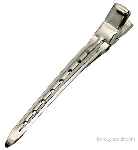 Comair Hårklemmer Krokodillenæb Metal 3150123 12 stk. 4016187007066