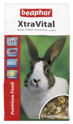BEAPHAR XTRAVITAL Läcker & balanserad kaninmat innehåller frön/vegetabiliska näringsämnen/animaliska proteiner rik på vitaminer och fiber uppfyller kaninens behov 8710729093116