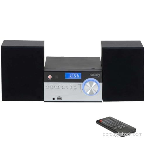 Camry Premium CR 1173, Analog och digital, AM,FM, Spelare, CD ROM, 10 W, Svart, Silver 5902934837620