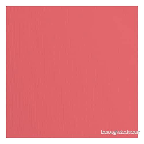 Vaessen Creative Florence cardstock papper, röd, 216 gram/m², kvadratisk, 30,5 x cm, 20 stycken, konsistens, för scrapbooking, korttillverkning, stansning och andra papperslådor 8716052200276