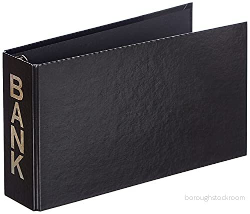 Aulfes 40801 01 bankmapp 250 x 140 50 svart bokbindande 4009212015600