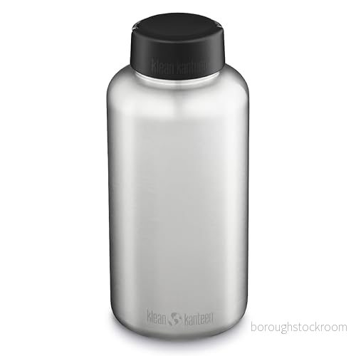 Klean Kanteen Wide Single Wall 1900ml / 64oz Water bottle 763332070904 Klean Kanteen Wide Single Wall 1900ml / 64oz Water bottle 763332070904