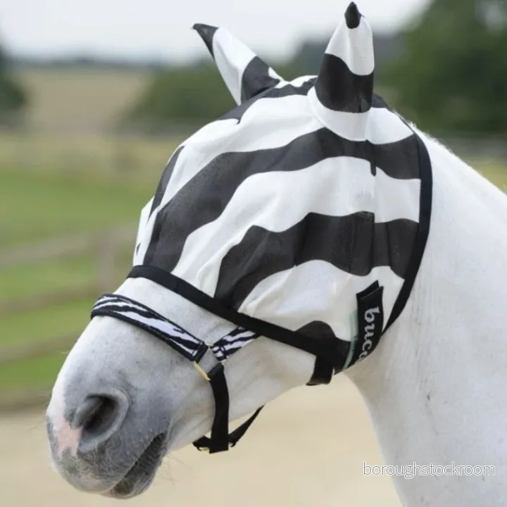 Bucas Buzz Off Zebra Fly Mask S 5390930060591