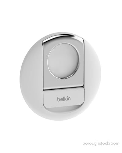 Belkin iPhone fäste med MagSafe för Mac notebooks snabb enkel magnetisk fastsättning Continuity Camera funktioner, kompatibel MacBook Pro, Air, 15, 14, 13, 12 serien Vit 745883847709
