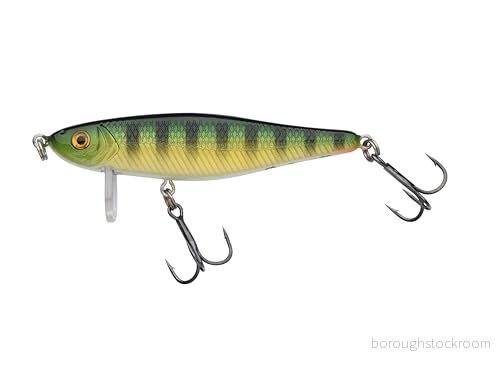 Berkley Pulse Racer fiskedrag, höghastighetsbete för asp, gädda, abborre och rovdjur, lång kastlängd med S kurva, sötvatten snabbströmsfiskare i floder, 7 cm, Fegis 28632323427