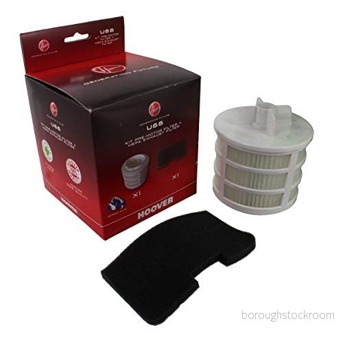 Candy/Hoover 35601328 dammsugarfilter dammsugare U66 filter kit (motor och luftfilter) 8016361855700