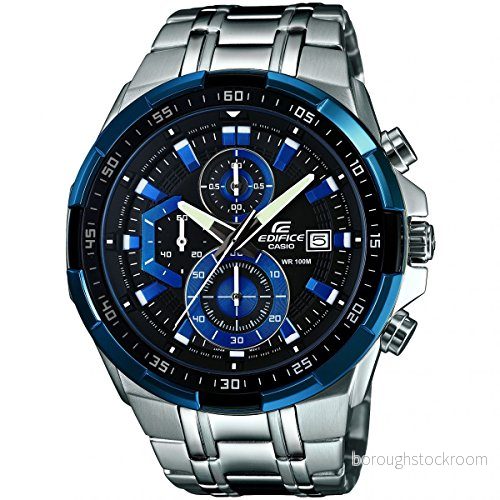 Casio Edifice EFR-539D-1A2VUEF Herr Armbandsur Blå Rostfritt stål 4971850997979