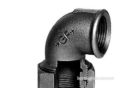 +GF+ Union elbow black conical for f 7611205109554 +GF+ Union elbow black conical for f 7611205109554