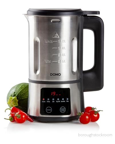 DOMO DO727BL soppkokare 'My Soup Express' 1,2 L 6 program, silver 5411397150196