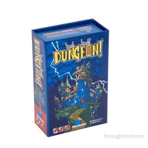 Blå orange Knock! Dungeon! Familjespel Kortspel 16 spelare Från 7 år 10 minuter Tyska Flerspråkig 3664824000867