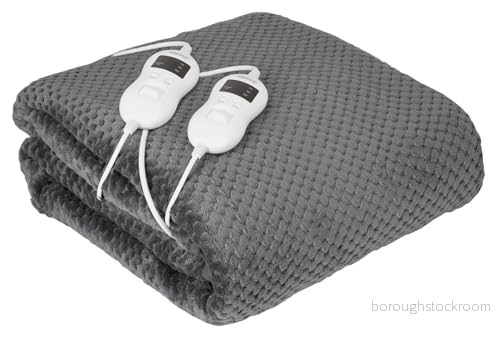 Chauffe lit électrique 150x160cm 8 température minuteur Lavable 120W Camry CR7417 Gris 5902934832489