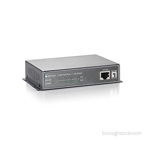 LevelOne GEP 0521 switch 4 portar ohanterad 4015867185742