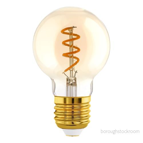 EGLO LED-lampa E27 G60 Filamentlampa Bärnstensfärgad Dimbar 9008606229123