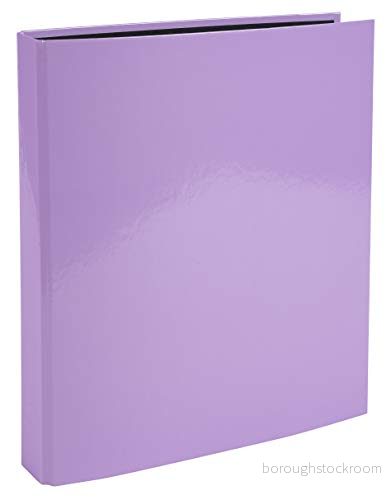 Exacompta 54565E akvarel ringpärm. Tillverkad i Tyskland. 2 D ringmekanik DIN A4 fyllningshöjd 25 mm malva kalender organisatör ringmapp häftapparat plastmapp perfekt för kontor och skola, 1 styck 3130630545651