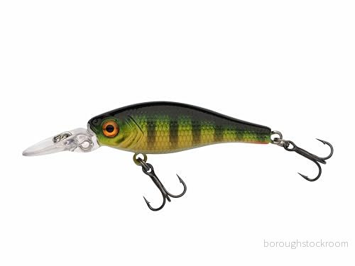 Berkley Pulse Minnow fiskedrag, Twitchbait för sötvattensrovfisk, Jerkbait Action, Realistiskt hårdbete abborre, öring, gös, exakt gjutning, Darting Movement, 6cm, Blue Flash, 6cm 7.7g 28632308110