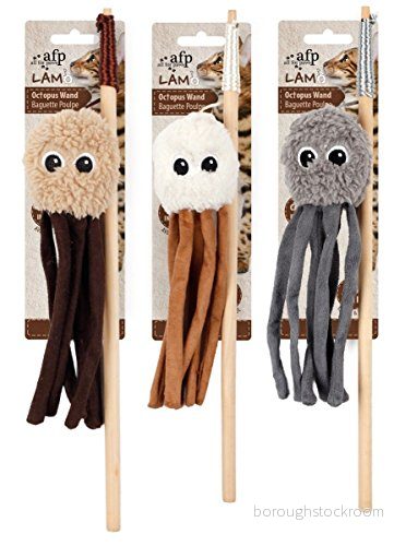 Afp Lambswool Cuddly Toy Octopus Wall 1 bit 847922021191