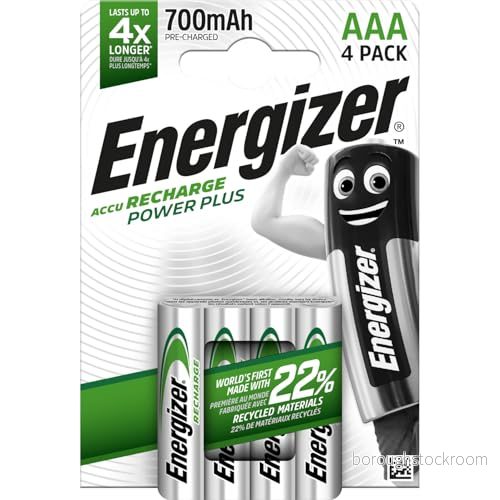 ENERGIZER AAA (HR03) Power Plus E300626600 Batterier 1.2V 700mAh standard 4 7638900417005