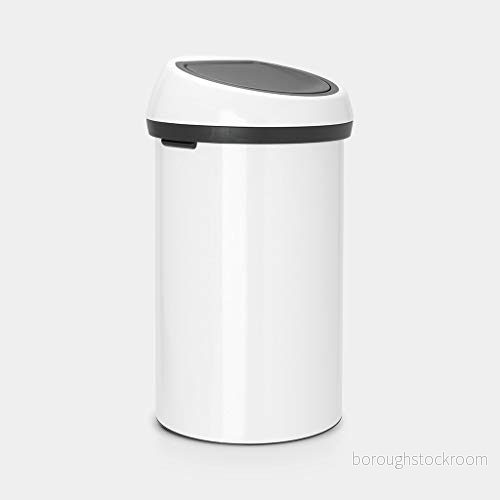 Brabantia Touch Bin, White, 60 Liter 8710755108686