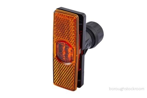 HELLA Sidolampa LED 24V Skruvanslutning/inbyggnad ADR/GGVS Lyktglasfärg: gul Höger/Vänster Antal: 1 2PS 008 382 801 4082300207644