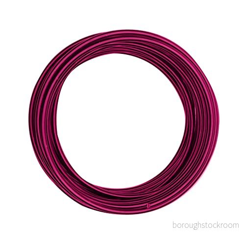 Vaessen Creative Aluminiumtråd 4 mm 10 m stark rosa, 8716052142989