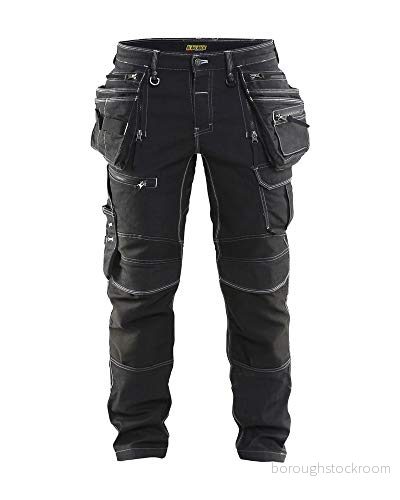 HANTVERKSBYXA 1990 1141 X1900 STRETCH SVART C56 Beijerbygg Byggmaterial 7330509532164