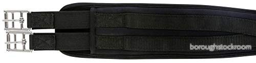 Sadelbälte med minnesskum svart, 115 cm 4018653124291