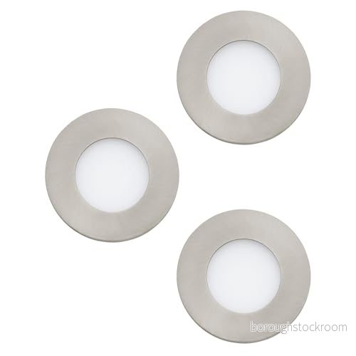 EGLO FUEVA 1 infälld belysning matt nickel/vit 9002759986346