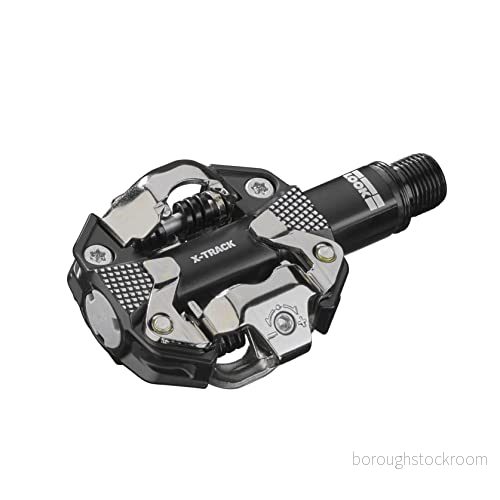 LOOK Cycle Pedali MTB X TRACK Meccanismo Compatibile SPD Corpo in Alluminio Asse Chromoly+ Guarnizione Doppia Automatici MTB, Robusti e Fluidi 3611720144850