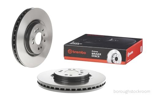 BREMBO COATED DISC LINE 09.R104.11 Disque de frein 330 32 5 ventilé l'intérieur revêtu à haute teneur en carbone avec vis/boulons 8020584014844