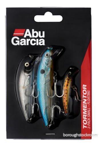 Abu Garcia Tormentor Minnow Crankbait bete 3 pack wobbler öring, abborre, lax, gädda, gös, varied 36282090408