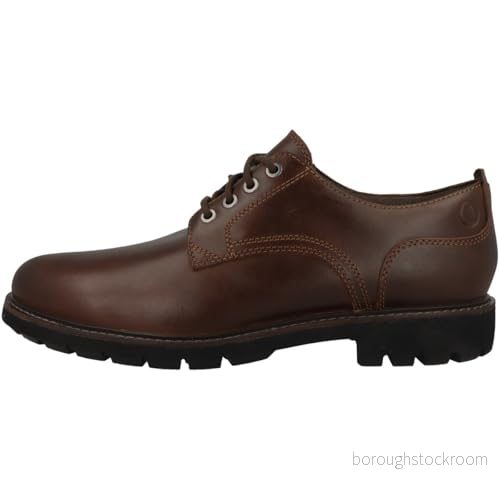 Clarks Batcombe Tie Snörskor - Dark Tan Lea 5063090252365
