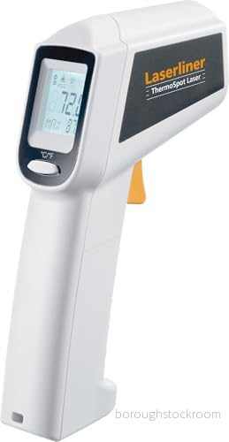 Laserliner ThermoSpot Laser, F, C, 20 315 Svart, Grå, Gul, 1 9 V, 38 mm 4021563664993