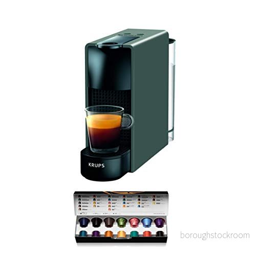 Nespresso Krups XN110BRD Essenza Mini Kaffekapselmaskin 0,6 l Grå 10942221739