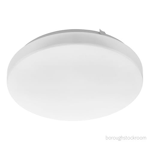 Eglo LED taklampa Frania, 1 glödlampa taklampa, material: Stål, plast, färg: vit, Ø: 28 cm 9002759978716
