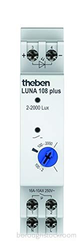 Theben 1080910 Ljusrelä 230V, 16 A Väggmonterad, IP55 4003468100974