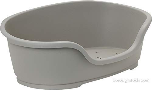 Flamingo 50753114 husdjurskorg i plast grå 50/58 cm 5412087250141