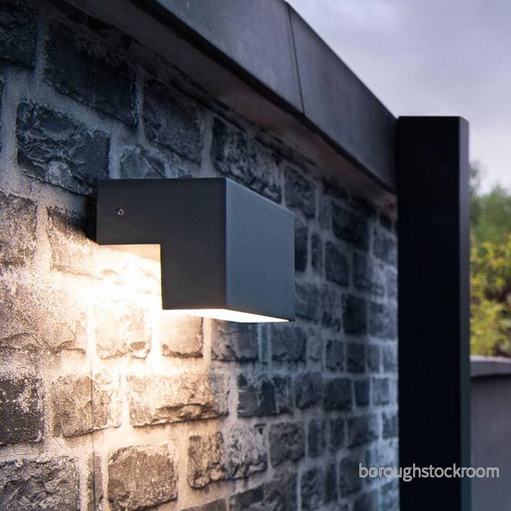 SLV L Line Out LED utomhusvägglampa CCT, bredd 15cm 4024163236904